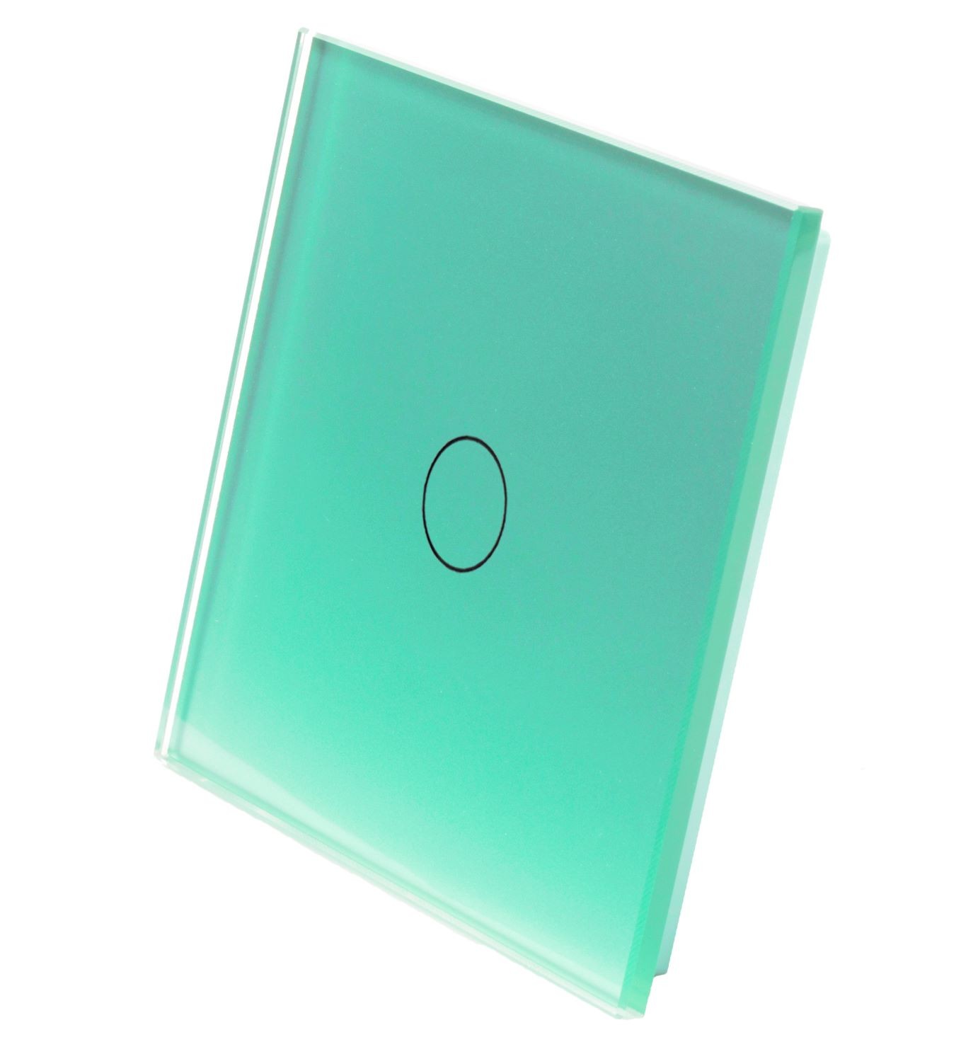 Zielony panel szklany